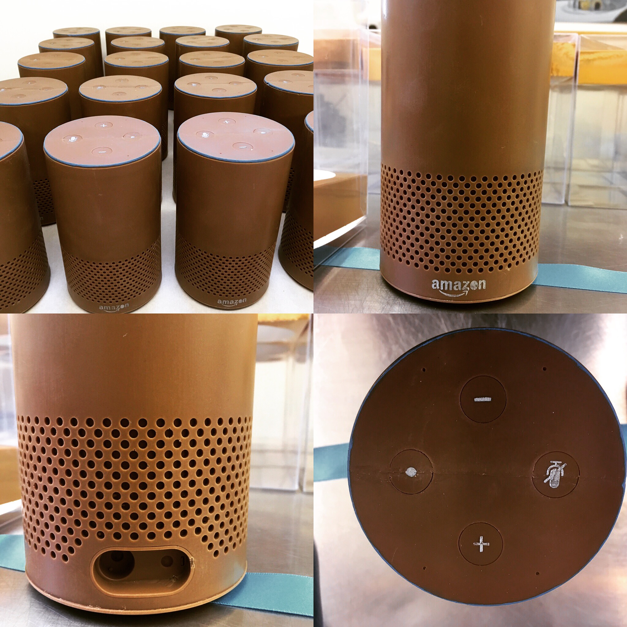 Chocolate Amazon Echo chocolatician
